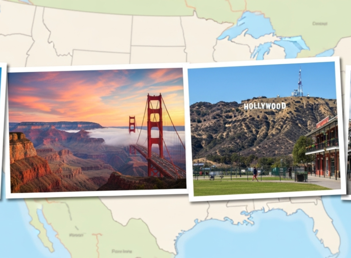 Popular places to visit in USA