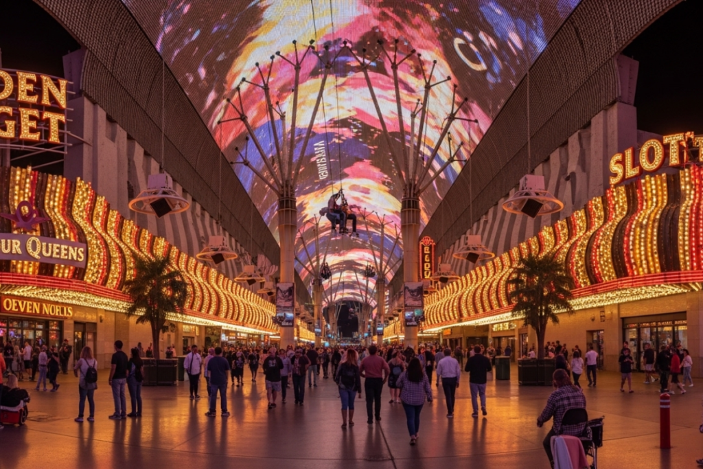 Fremont Street nightlife
